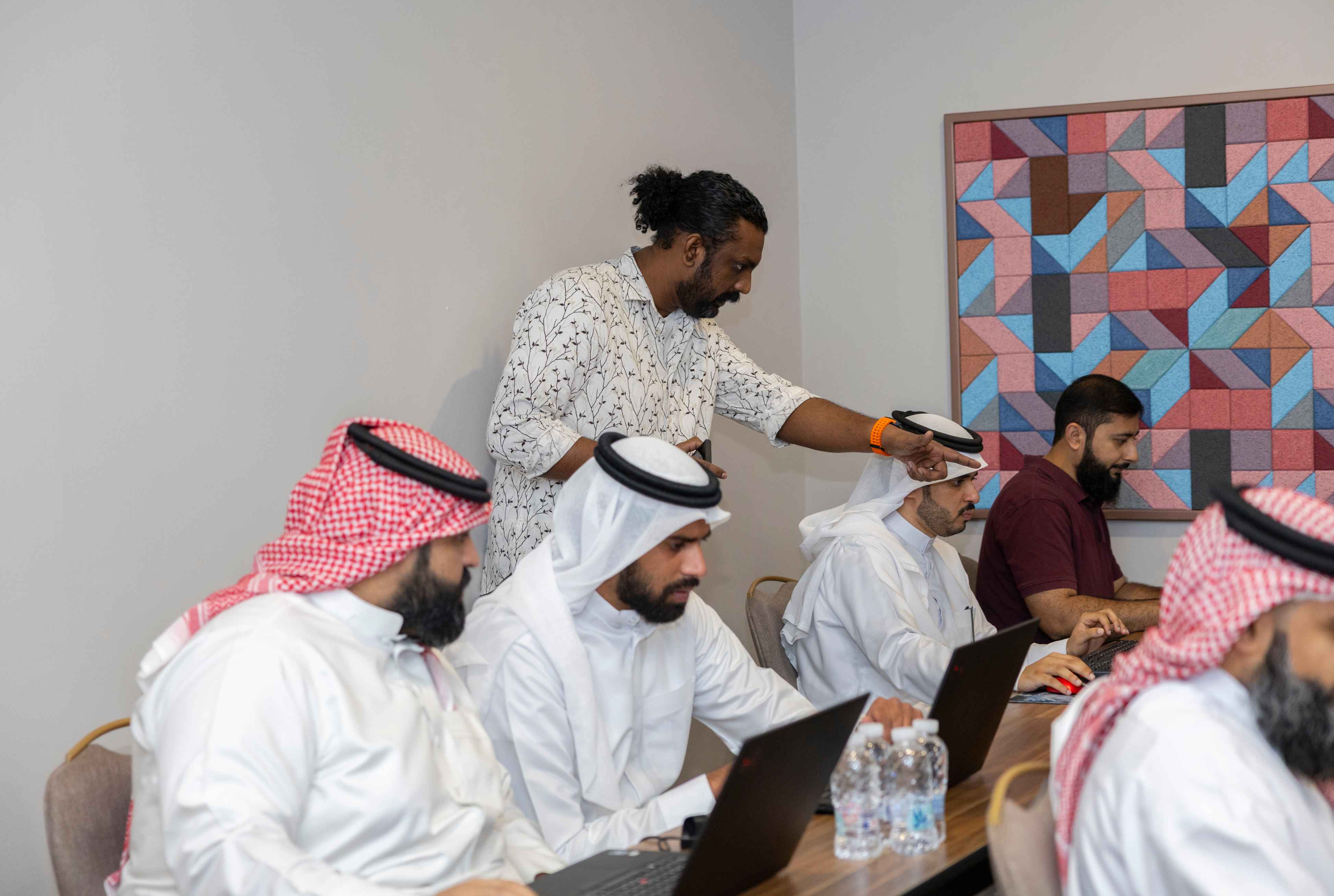 Abhijith B R at DEF CON Training Bahrain 2025