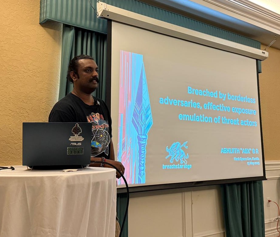 Breached by Borderless Adversaries talk at Hack Space Con 2025