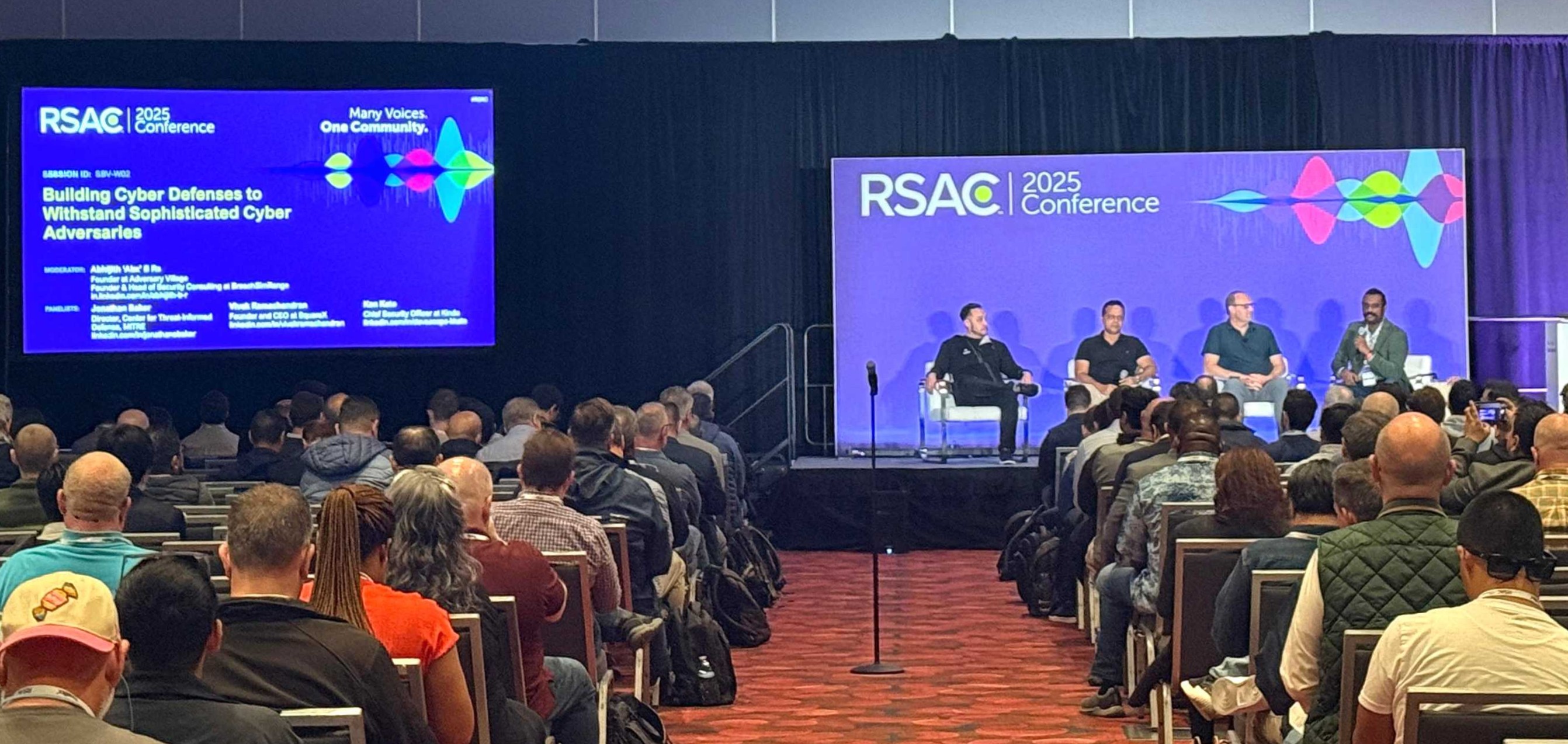 Adversary Village at the RSAC 2025 Sandbox stage