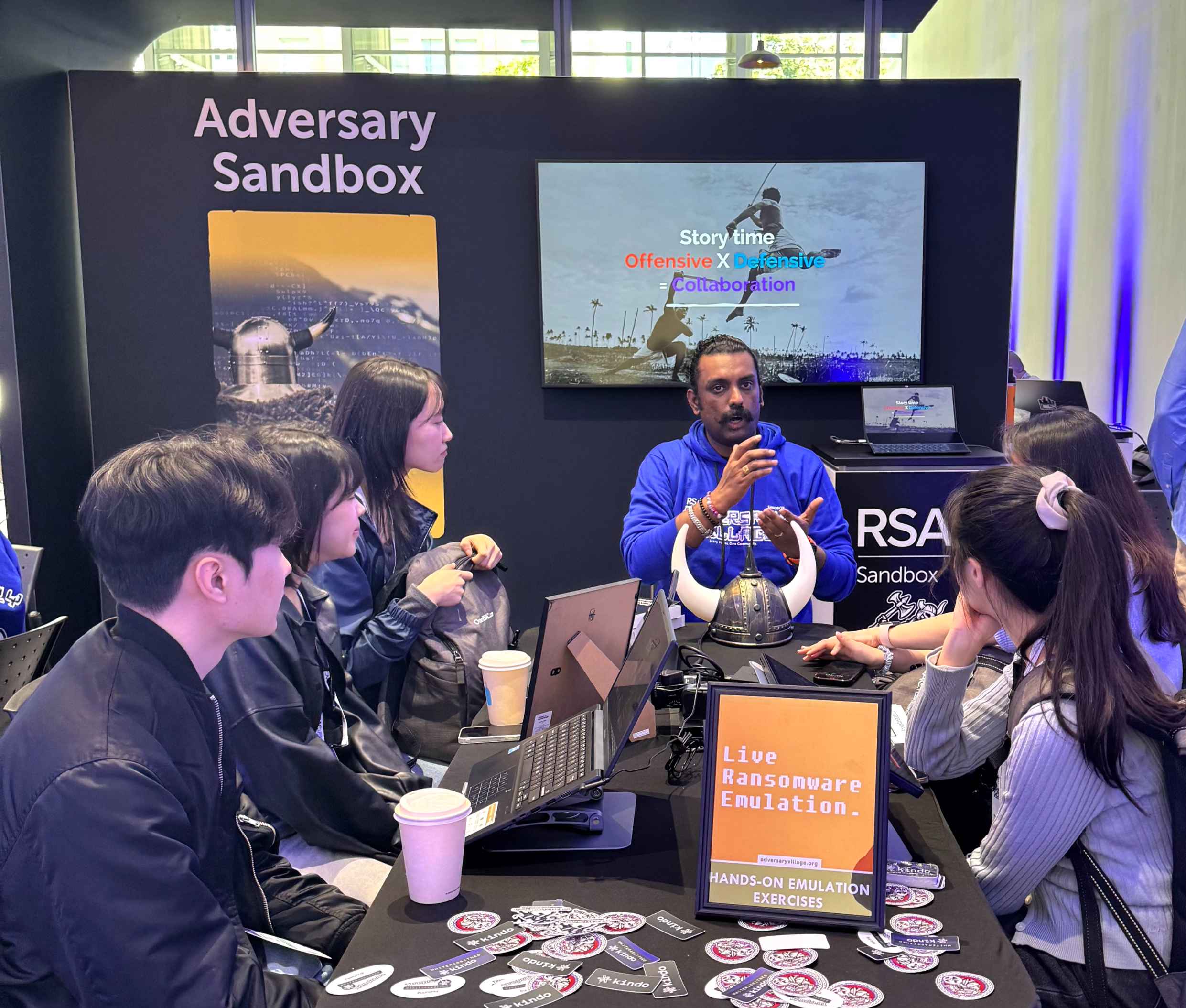 Threat actor and ransomware emulation exercises at RSAC 2025