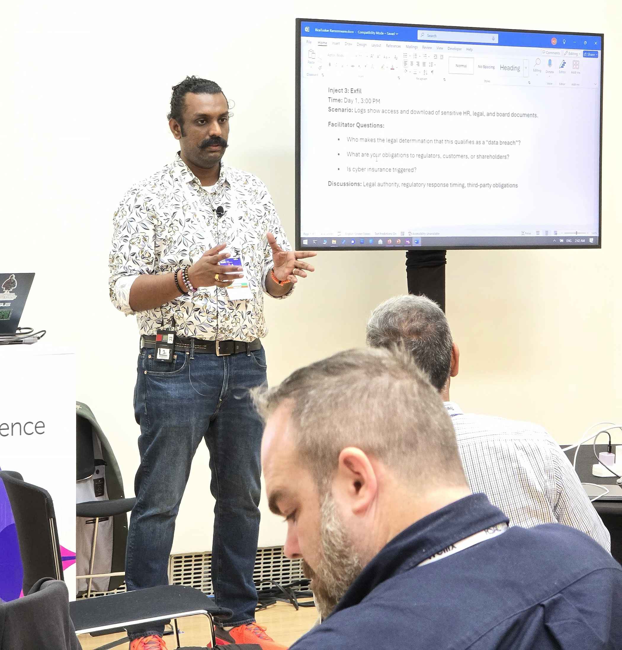 Crafting Effective Table-top Exercises Learning Lab at RSAC 2025