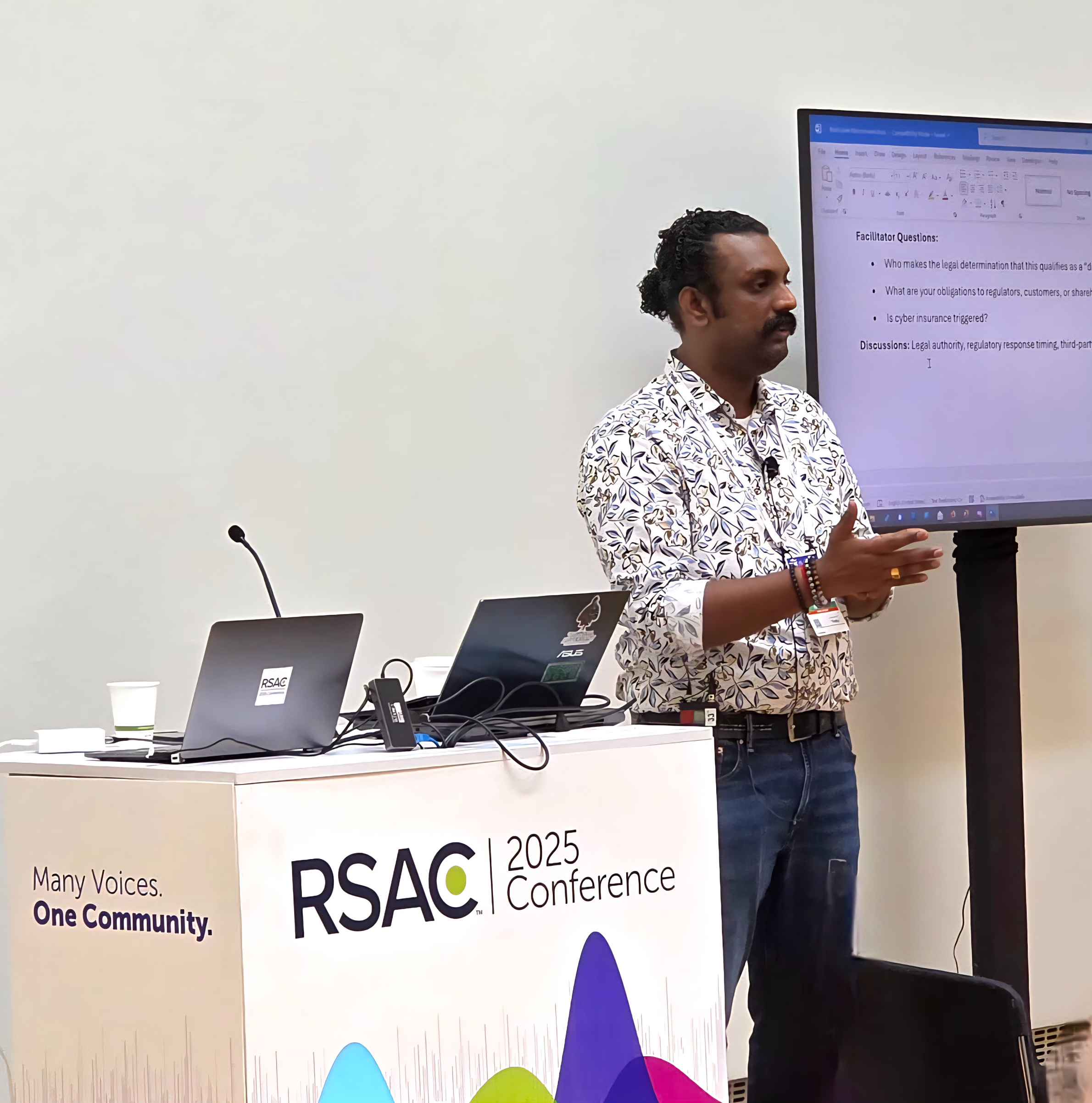 Table-top exercises for cybersecurity leadership at RSA Conference 2025