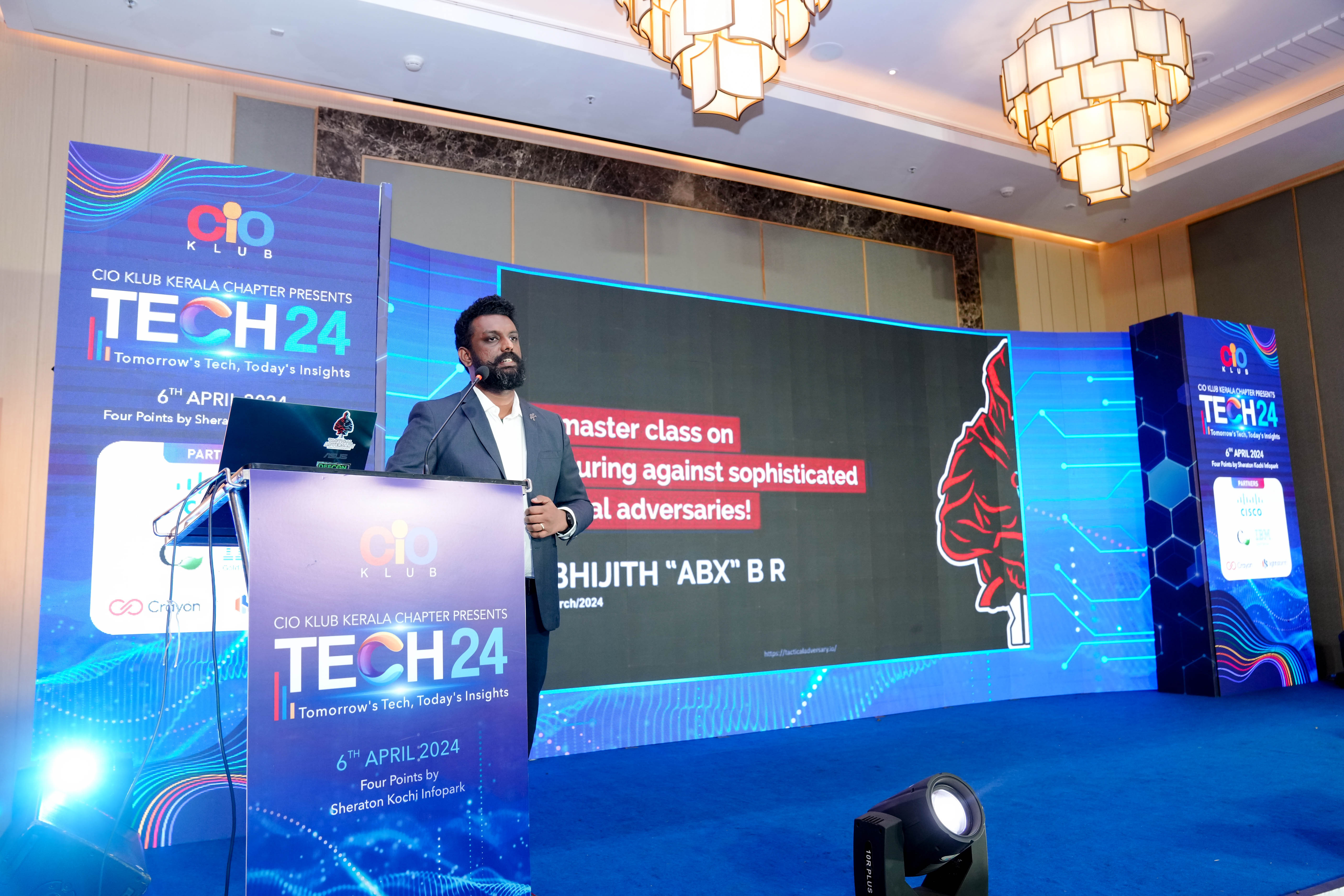 Offensive cyber security operations keynote at Tech24