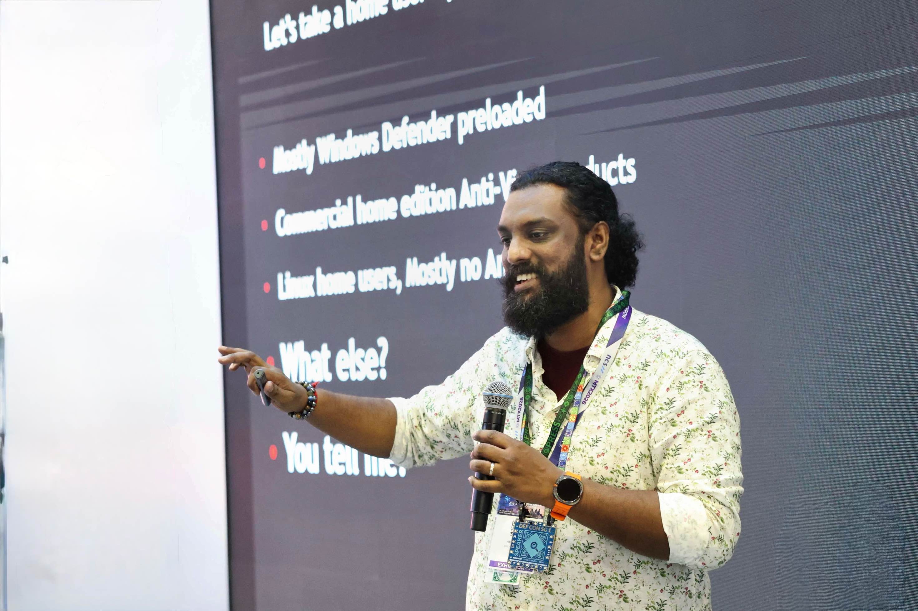 Adaptive AI Assisted Ransomware Simulation lightning talk at MTX 2026