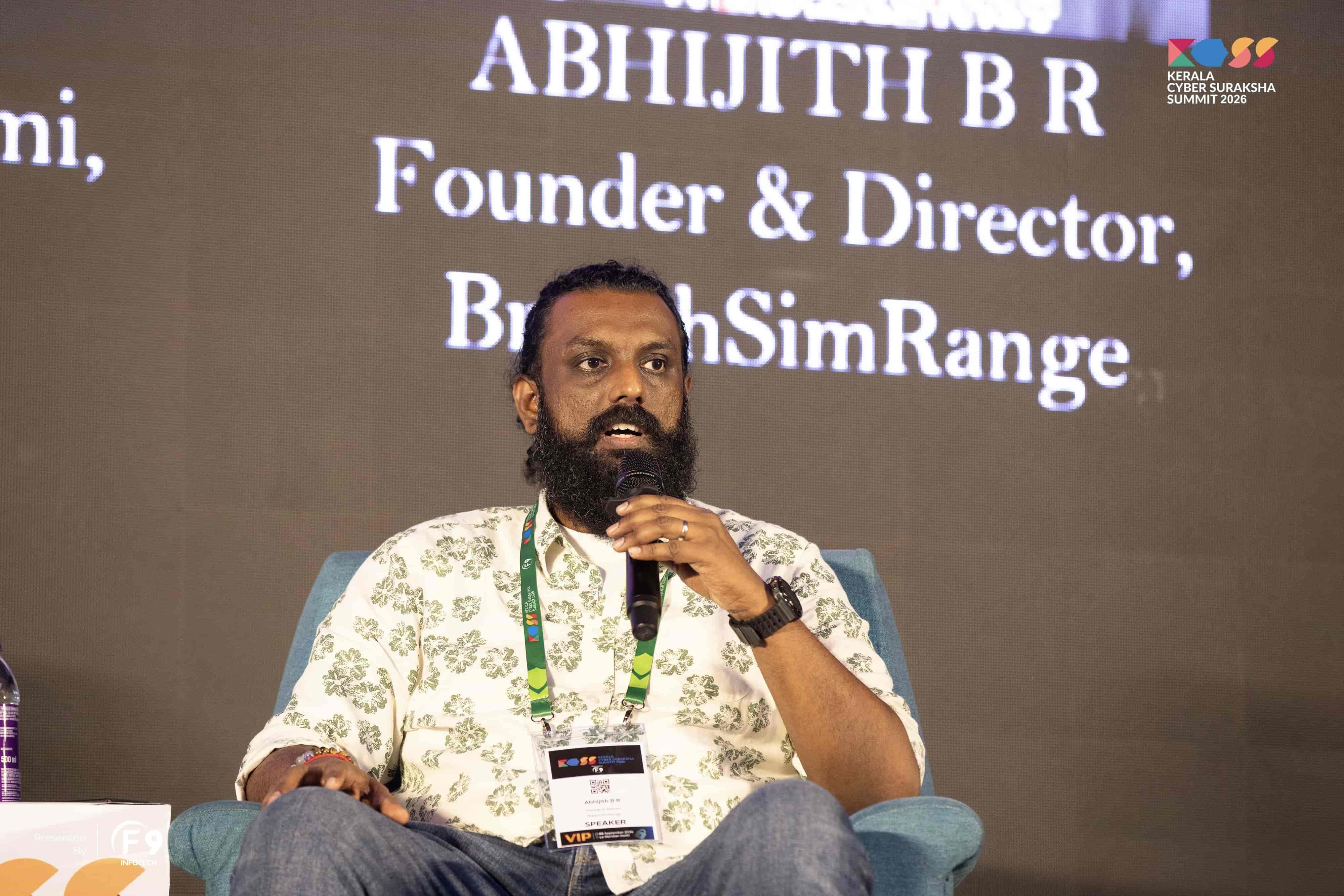 Panelists discussing Zero Trust at Kerala Cyber Suraksha Summit 2026